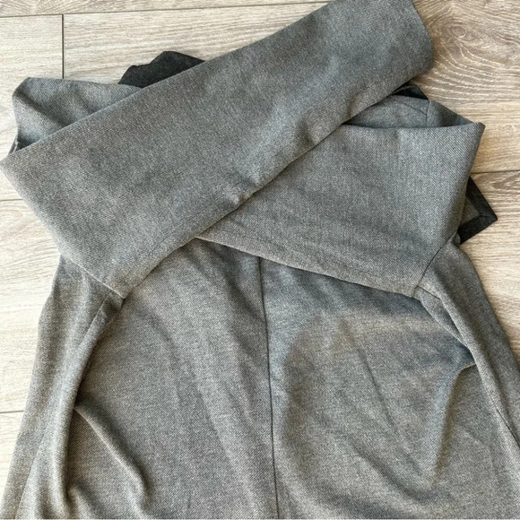 Tavora Grey  Waterfall Open Front Cardigan Made in Canada - Picture 14 of 15